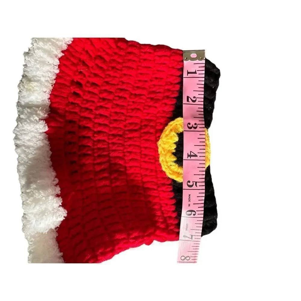 Newborn Crochet Santa Claus Outfits Set Photography Props